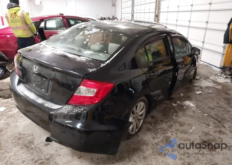 2012 Honda Civic Ex z USA, uszkodzony, nr VIN 19XFB2F85CE331200